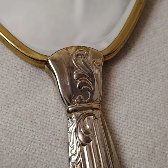 𝅺vintage Hair Brush and Mirror Set - Picture 11 of 16